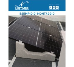 Zavorre per Pannelli Fotovoltaici - 15°